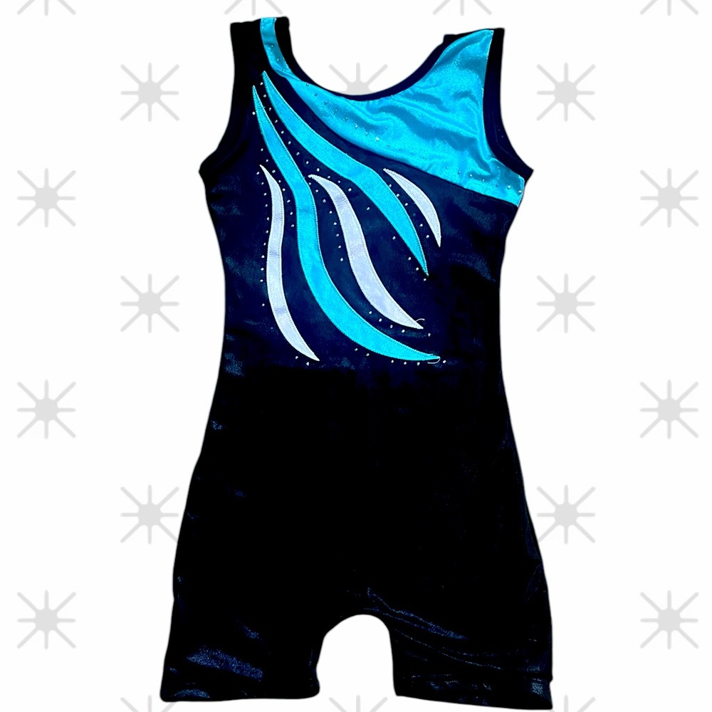 Gymnastics Unitard, Girls Size L